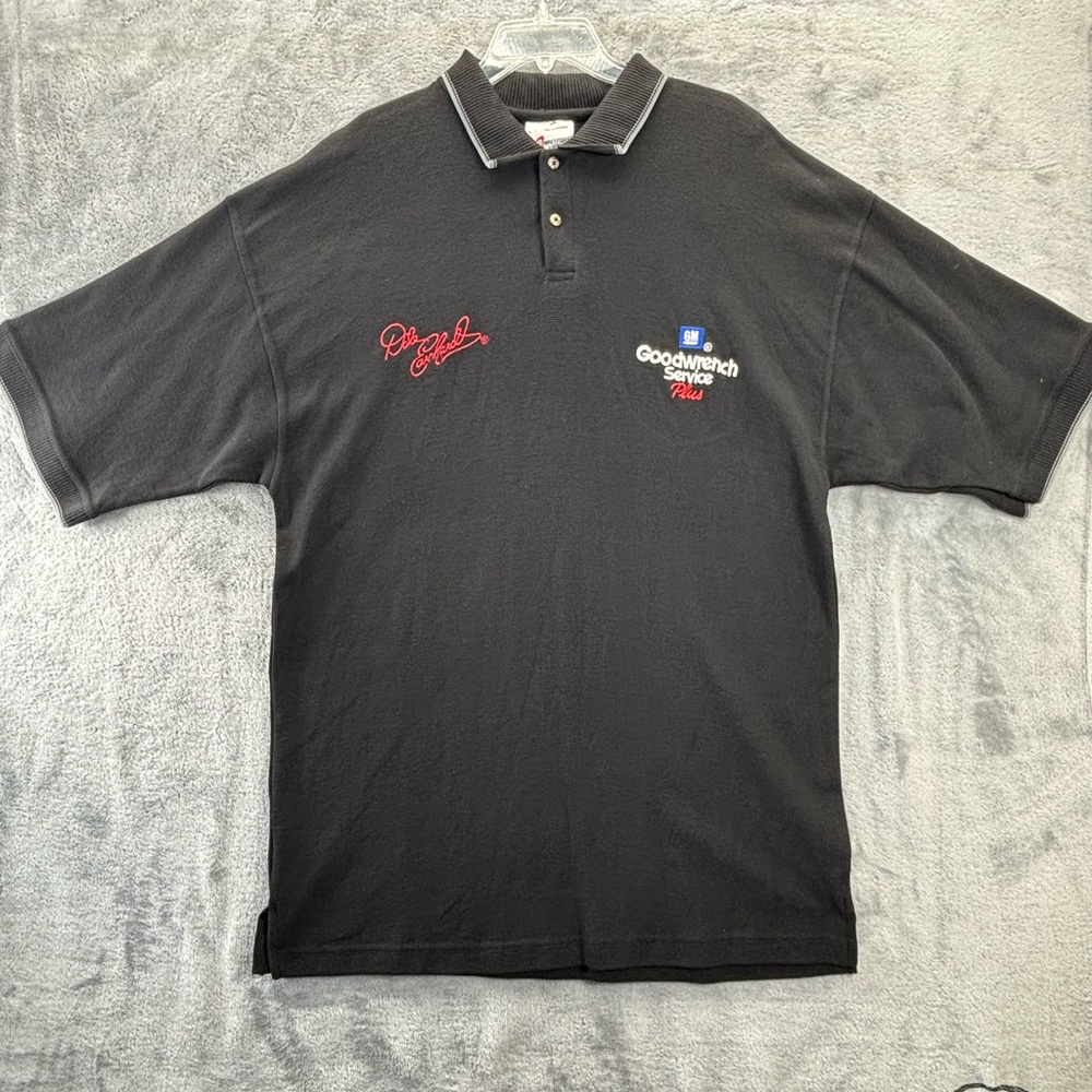 NWT Competitors View Nascar Dale Earnhardt Goodwrench Service Polo Shirt Large